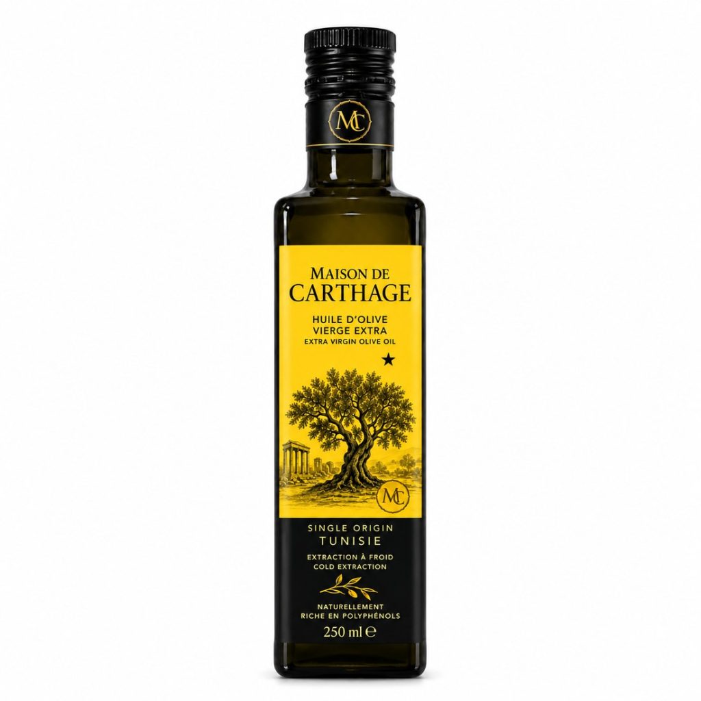 Huile d’olive vierge extra de Tunisie — 250 ml