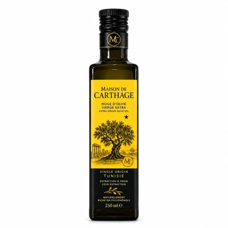 Huile d’olive vierge extra de Tunisie — 250 ml
